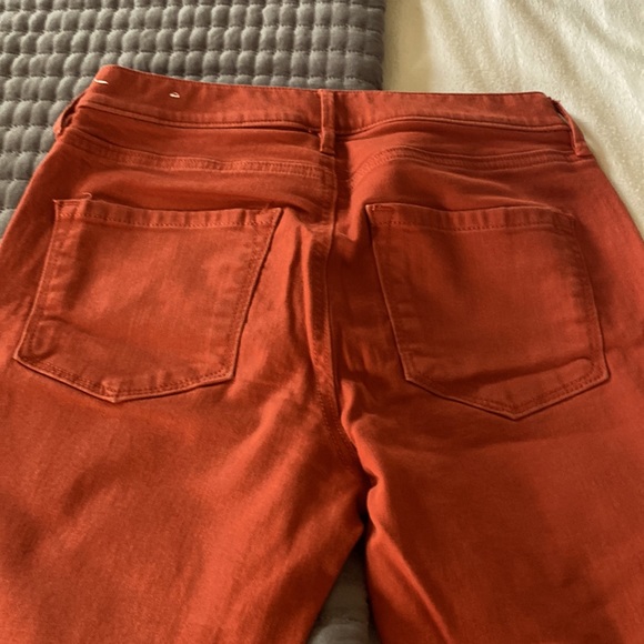 Loft Orange Modern Skinny Jean Size 6P - Picture 5 of 5